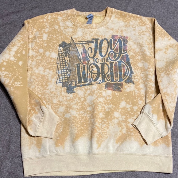 Joy to the World - Christmas Sweatshirt - Picture 2 of 3